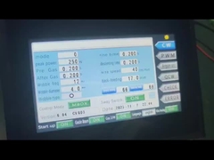 ডাবল মোটর পোর্টেবল ওয়াবল লেজার ওয়েল্ডিং হেড 14 বিম আকৃতির সঙ্গে