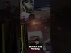 সোল্ডিং কাটিয়া এবং পরিষ্কারের জন্য মাল্টিফাংশনাল হ্যান্ডহেল্ড একক মোটর থ্রি ইন ওয়ান মেশিন