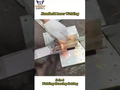 ওয়েল্ডিং কাটিয়া এবং পরিষ্কারের জন্য হ্যান্ডহেল্ড 3 ইন 1 লেজার ওয়েল্ডিং মেশিন ওয়েল্ডিং লেজার বিম আকার 0-5mm