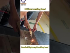 অ্যালুমিনিয়াম এবং কার্বন ইস্পাত ঢালাই জন্য 2000W হ্যান্ডহেল্ড একক মোটর লেজার ঢালাই মেশিন