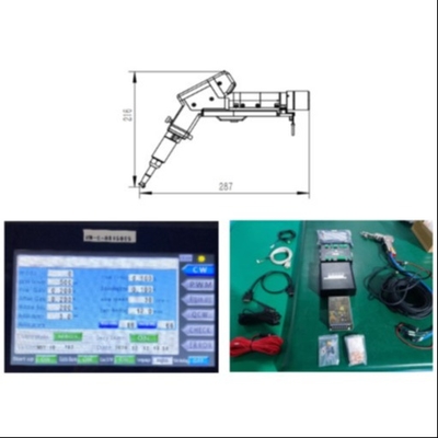 অ্যালুমিনিয়াম এবং কার্বন ইস্পাত ঢালাই জন্য 2000W হ্যান্ডহেল্ড একক মোটর লেজার ঢালাই মেশিন